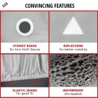 QUAD ponyva - L méret - 320x165x185 cm ezüst - All Weather - WALSER