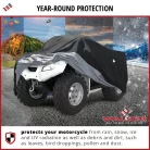 QUAD ponyva - S méret - 210x120x120 cm fekete - All Weather - WALSER