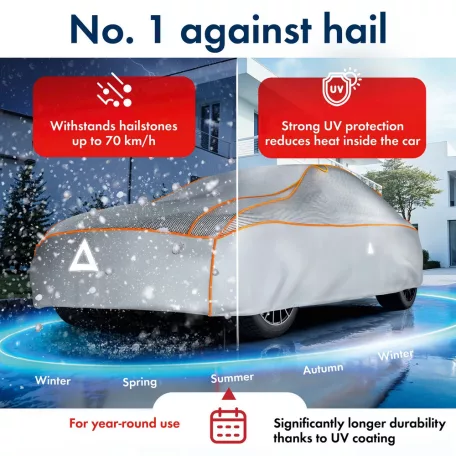 Autótakaró ponyva jégeső ellen - SUV - 6-370-424 - PREMIUM ALU-EPE + UV - WALSER