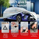 Autótakaró ponyva jégeső ellen - SUV - 6-370-424 - PREMIUM ALU-EPE + UV - WALSER