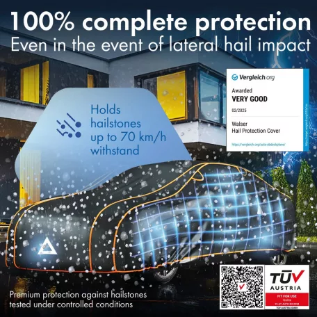 Autótakaró ponyva jégeső ellen - SUV - 7-425-459 - PERMA PROTECT COMPLETE - WALSER