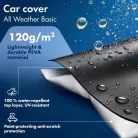 Autótakaró ponyva - négyévszakos - CAR - 3-483-534 - WALSER BASIC-B
