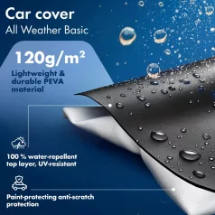   Autótakaró ponyva - négyévszakos - WALSER BASIC-B BUS - 12-470-499