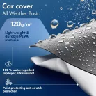 Autótakaró félponyva - WALSER All Weather - CAR 2-430-482