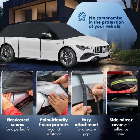 Autótakaró félponyva - WALSER All Weather - CAR 3-483-534