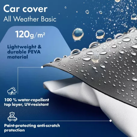 Autótakaró félponyva - WALSER All Weather - KOMBI 6-480-508