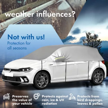 Autótakaró félponyva - WALSER All Weather - CAR 3-483-534