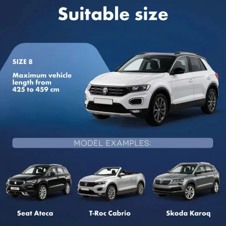 Autótakaró félponyva - WALSER All Weather - SUV 8-425-459