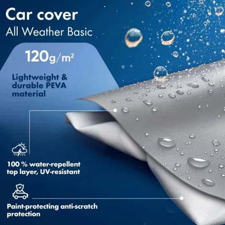 Autótakaró félponyva - WALSER All Weather - SUV 8-425-459