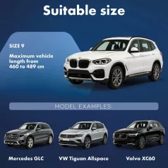 Autótakaró félponyva - WALSER All Weather - SUV 9-460-489