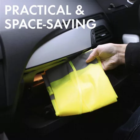 Láthatósági fényvisszaverő mellény - L méret - WALSER