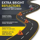 Elakadásjelző háromszög ECE R27 - E9 - WALSER