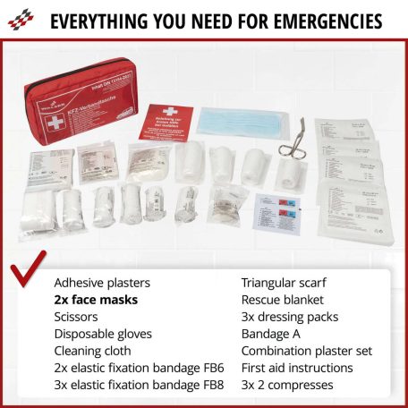 Elsősegély doboz DIN13164:2022 - WALSER