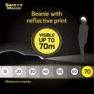 Sport sapka fényvisszaverő BODYGUARD emblémával - pink-fekete - WALSER