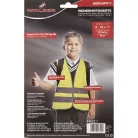 Láthatósági fényvisszaverő mellény - gyerek méret - 6-15 éves kor - WALSER