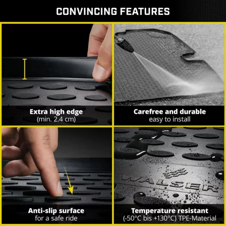 XTR Kia Sportage V (NQ5) 09/2021- csomagtértálca - WALSER