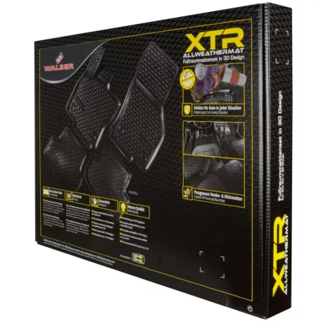 Alfa Romeo Stelvio (949) - peremes gumiszőnyeg garnitúra - XTR - WALSER