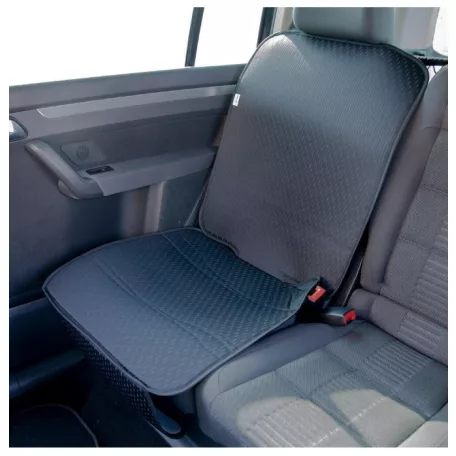 4cars Zopa Gyerekülés alátét, üléshuzat védő - 96504 - szürke  Ülésvédő huzat gyerekülés alá - fekete - 119 x 45 cm
