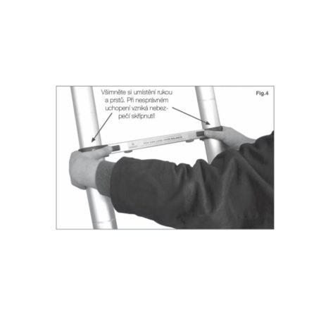 WERNER ZTRUST taktikai Teleszkópos alumínium létra 1x15 fokos 4,4m -G21 Alumínium Létra - Teleszkópos - 4,4m