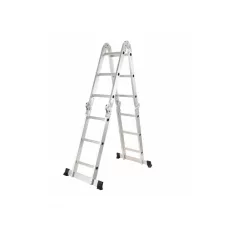   WERNER ZTRUST multifunkciós 4X3 fokos Alumínium Létra (összecsukható) 3,7 méteres 4x3 fokos négyrészes többcélú létra 900-3800 mm