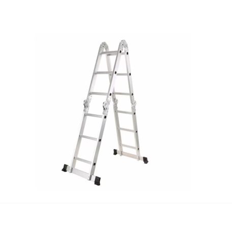 WERNER ZTRUST multifunkciós 4X3 fokos Alumínium Létra (összecsukható) 3,7 méteres 4x3 fokos négyrészes többcélú létra 900-3800 mm