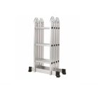 WERNER ZTRUST multifunkciós 4X3 fokos Alumínium Létra (összecsukható) 3,7 méteres 4x3 fokos négyrészes többcélú létra 900-3800 mm