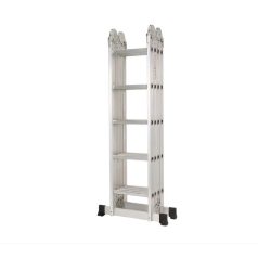   WERNER ZTRUST multifunkciós 4X5 fokos Alumínium Létra (összecsukható) 5,8 méteres 4x5 fokos négyrészes többcélú létra 1500-5800 mm