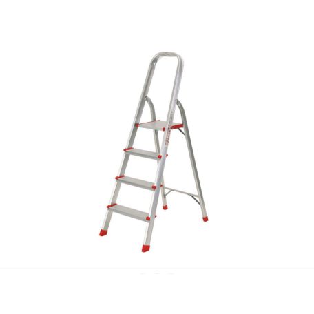 WERNER ZTRUST  4 fokos háztartási létra alumínium kompakt létra 1,32m munkamagasság 2,8m